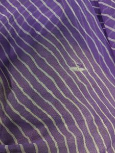 Purple LEHERIYA Saree
