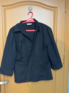 fitted Black shirt