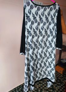 Asymmetric Cotton Kurta - XXL