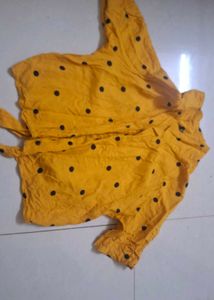 Yellow Polka Dot Dress