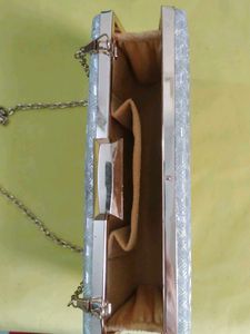 Silver Clutch