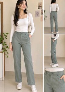 Classic Olive Green Trousers