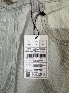 NUON WESTSIDE MEN ICE WASHED CARGO JEANS 32