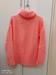 Pink Knitted Sweater