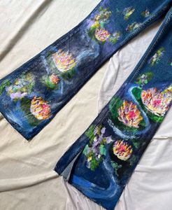 Hand-Painted Artistic jeans