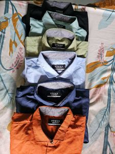 Pack of 6 men's formal shirt