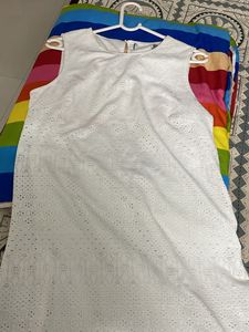 White Net Bodycon