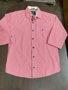 Men's Classic Gingham Button-Down Shirt