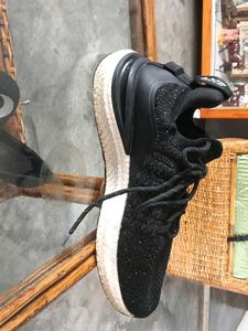 Stylish Black Knit Sneakers