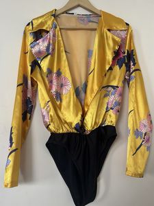 Floral Print Bodysuit