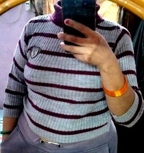High Neck Sweater