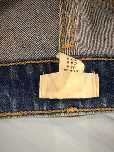 Classic Blue Denim wide leg Jeans