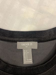 Classic Black Velour T-Shirt