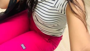 Pink Straight Track Pants Selling Because Now It D