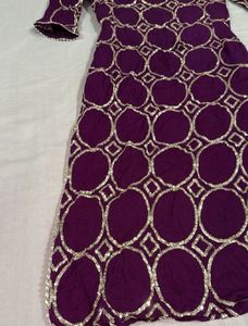 Stunning Sequin Embellished Kurta Set