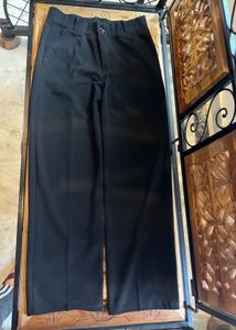 Classic Black Wide-Leg Pants
