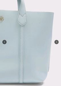 Twenty Dresses Blue Solid Tote Bag