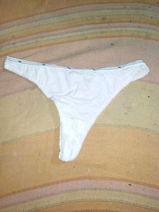 White Thong Underwear