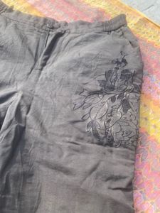 Embroidered Casual Pants