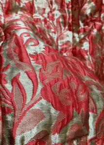 Red Floral Print Maxi Skirt