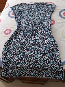 animal print mini dress