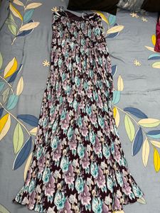 Floral Print Maxi Dress