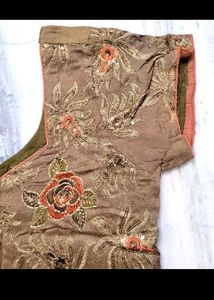 Festive Ethnic Elegant Embroidered Kurta &amp; Dupatta