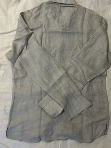 KORA Men Full Sleeves Designer Linen Shirt