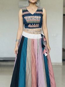 Navratri multi chaniya and blouse
