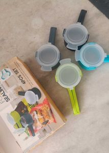 4 Pcs Food Sealing Clips Set