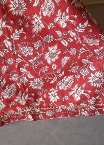 Unused Pure Cotton Gottapatti work kurti