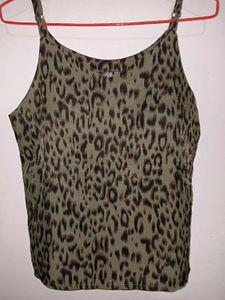 🐆🪩 Y2K Leopard Print Camisole Top 🪩🐆