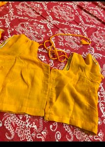 Purple And Yellow Saree Combo