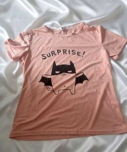 Cute Pink Bat T-shirt