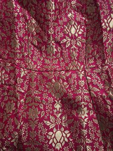 Elegant Brocade Ethnic Gown