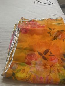 Vibrant Floral Dupatta