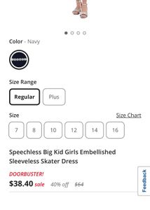 Speechless Kidz party dress