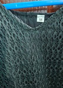 Elegant Black Lace Top