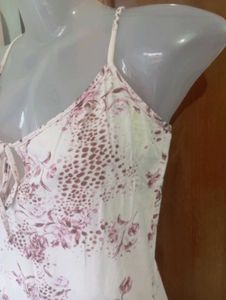 Y2K Floral Print Mini Dress