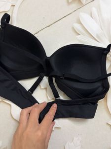 Comfortable Black Bra ✨ ( seamless)