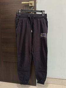 Black Joggers with "Motivation" Print