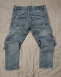 Light Wash Blue Denim Jeans