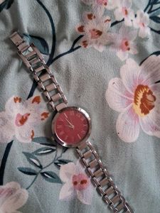 Never Used Elegant Pink Dial Watch