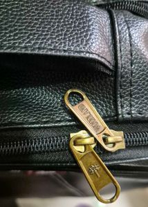 Black Faux Leather for school,college&amp; office