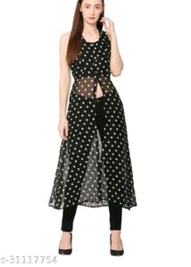 Chic Polka Dot Maxi Dress