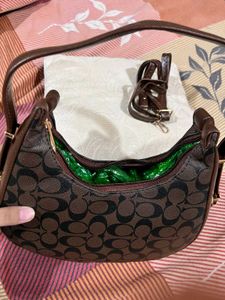 Coach Monogram Hobo Bag
