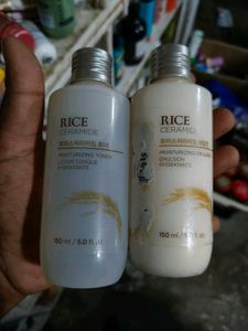 Rice Ceramide Toner & Emulsion Set