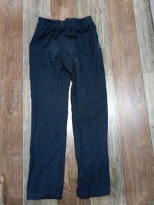 Men's Dark Blue Casual Pants