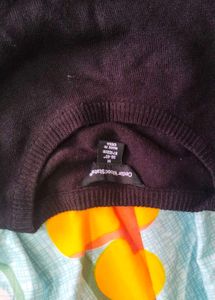 Women's Black Knit Sweater
