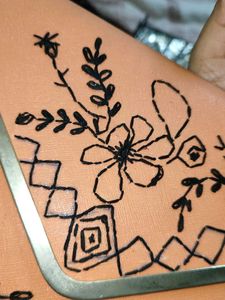 Embroidered Clutch